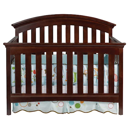 Four In One Childhood Crib with Beautiful Style for Growing Children